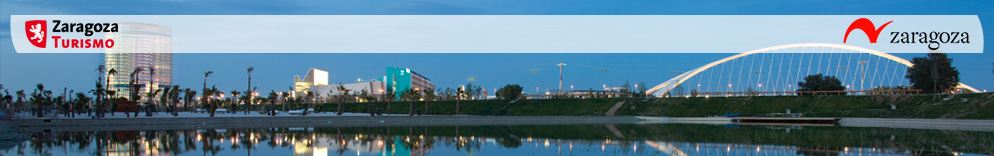 Encabezado de la web Turismo de Zaragoza